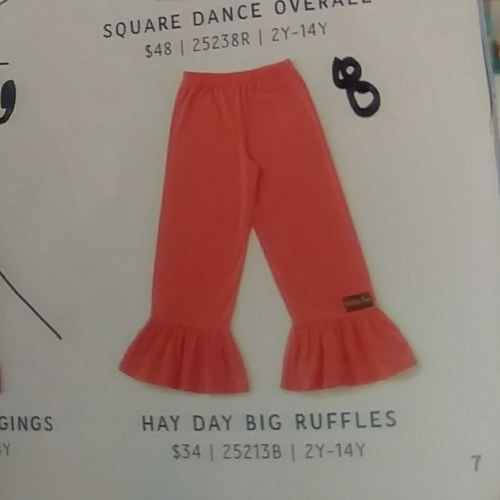 Hayday big ruffles sz. 8